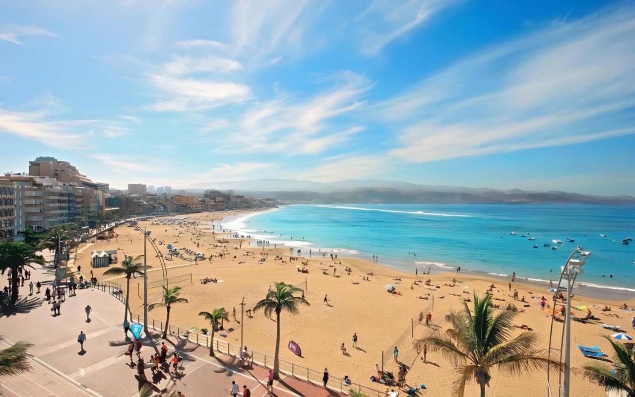 Ferienwohnung Upscale***Las Canteras Beach***Balcony Las Palmas / Gran Canaria Exterior foto
